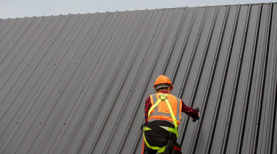 Professional metal roof installation services in Murdock, IL